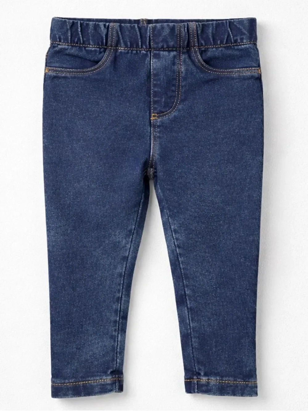 Tucker and Tate Dark indigo wash soft skinny jeggings NWT size 6 months